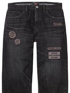 Supreme x number (n) Straight Patches Jeans